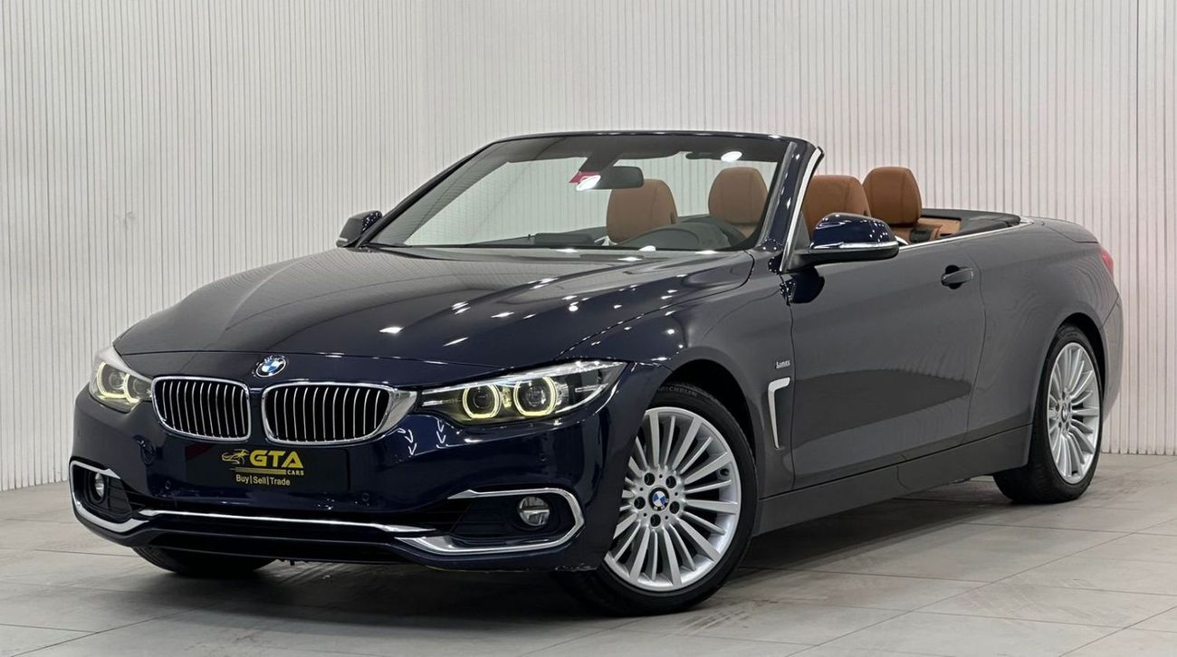 BMW 420i Std 2.0L 2019 BMW 420i Luxury-Line Convertible, Warranty, Service History, Excellent Condition