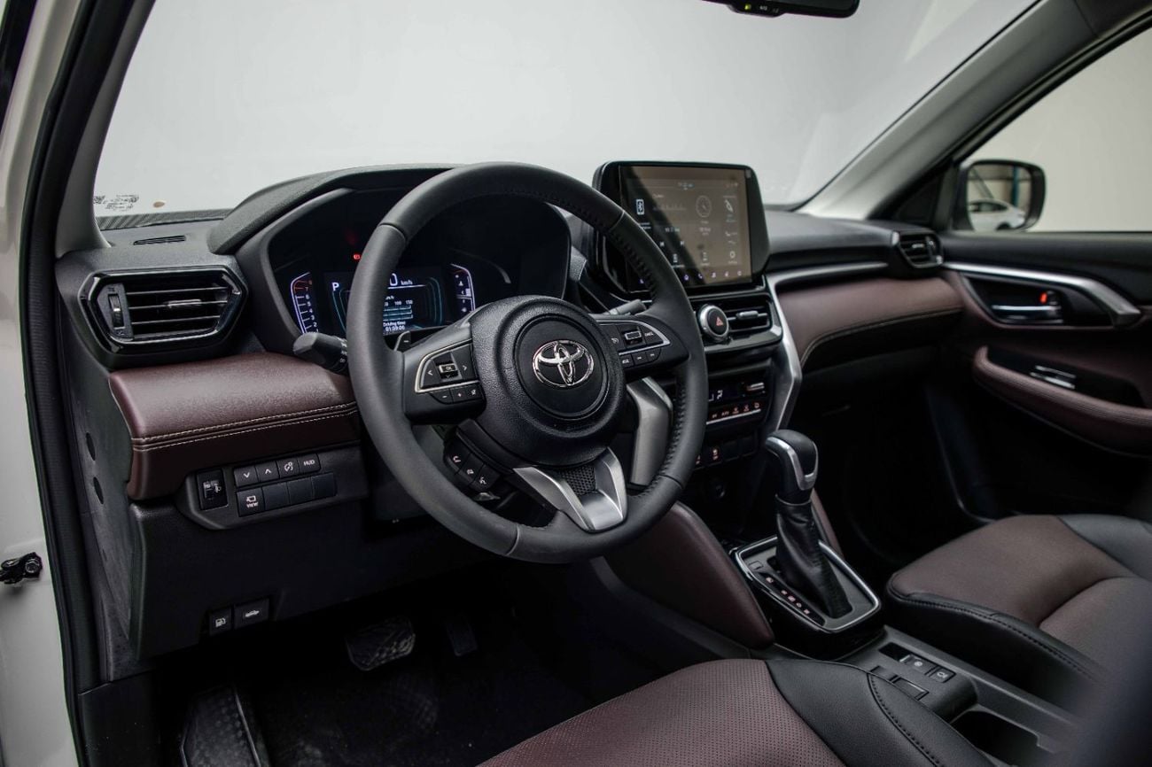 Toyota Urban Cruiser GLX 1.5L - Pearl White and Black Inside Dark Red| Export Only