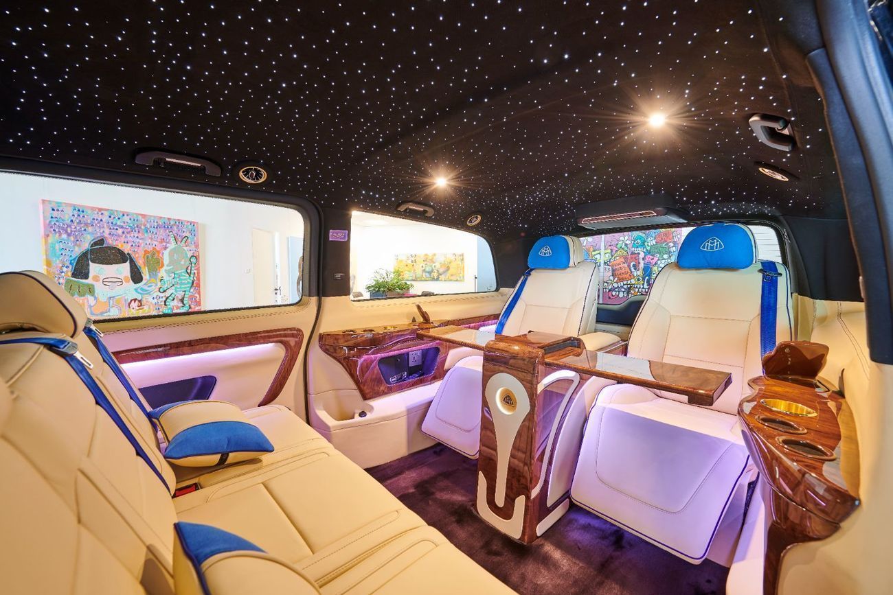 مرسيدس بنز V 300 “CELESTINE” – 1 Of 3 CONCEPT - Handcrafted by ROYAL CUSTOMS in Dubai