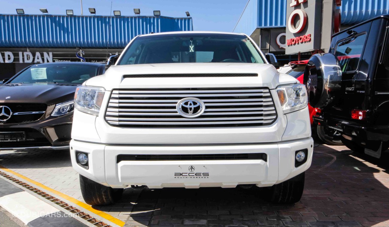 Toyota Tundra Platinum, 2017 Model  Imports Specs with Warranty