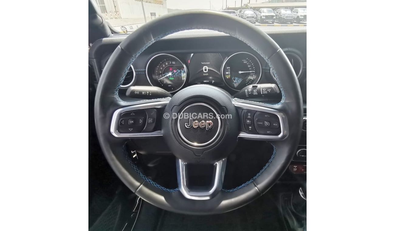 Jeep Wrangler Jeep Wrangler Unlimited Rubicon  (Hybrid)- 2022 - Black