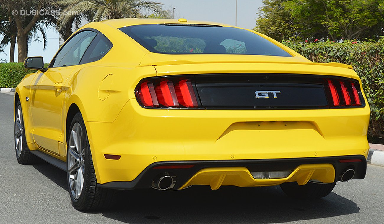 Ford Mustang GT Premium+, 5.0L V8 GCC, 435hp, 0km w/ 3Years or 100K km Warranty and 60K km Service at AL TAYER