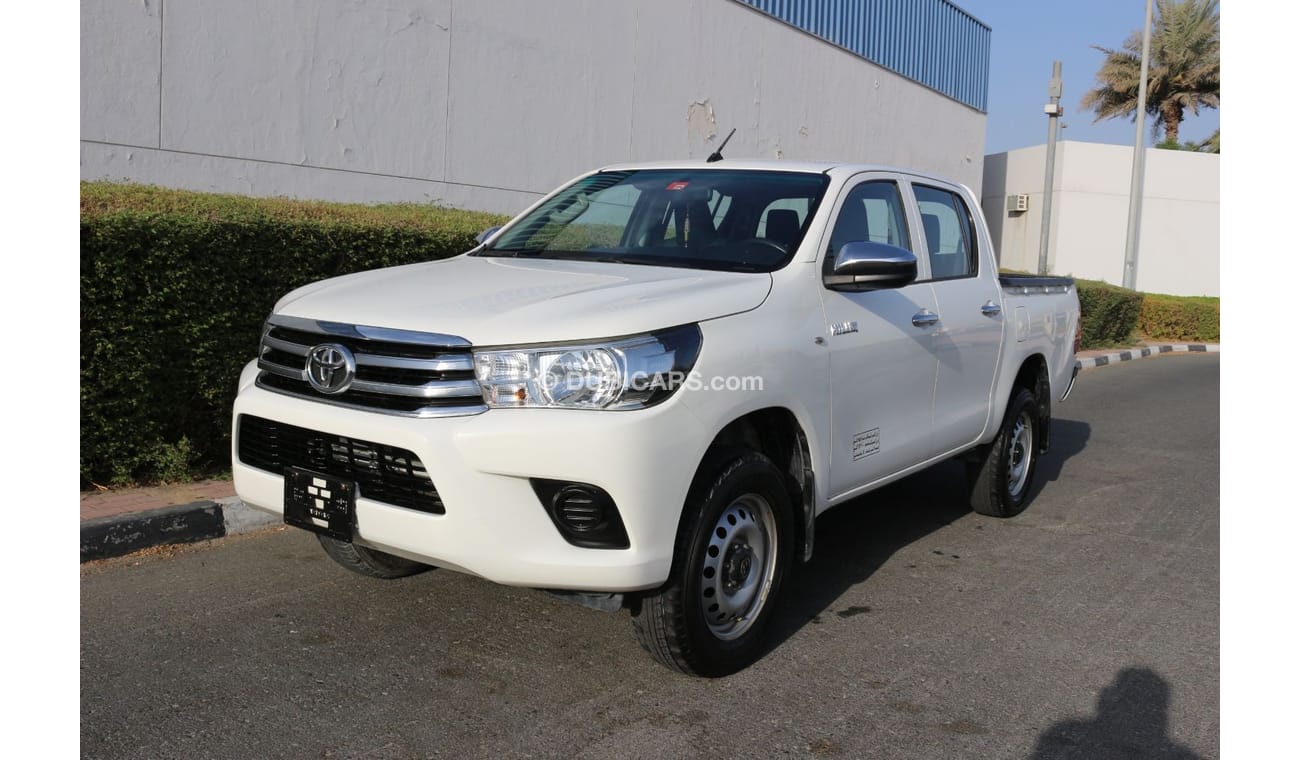 تويوتا هيلوكس GL تويوتا هايلكس 2018 حليجي جير عادي بترول فورويل