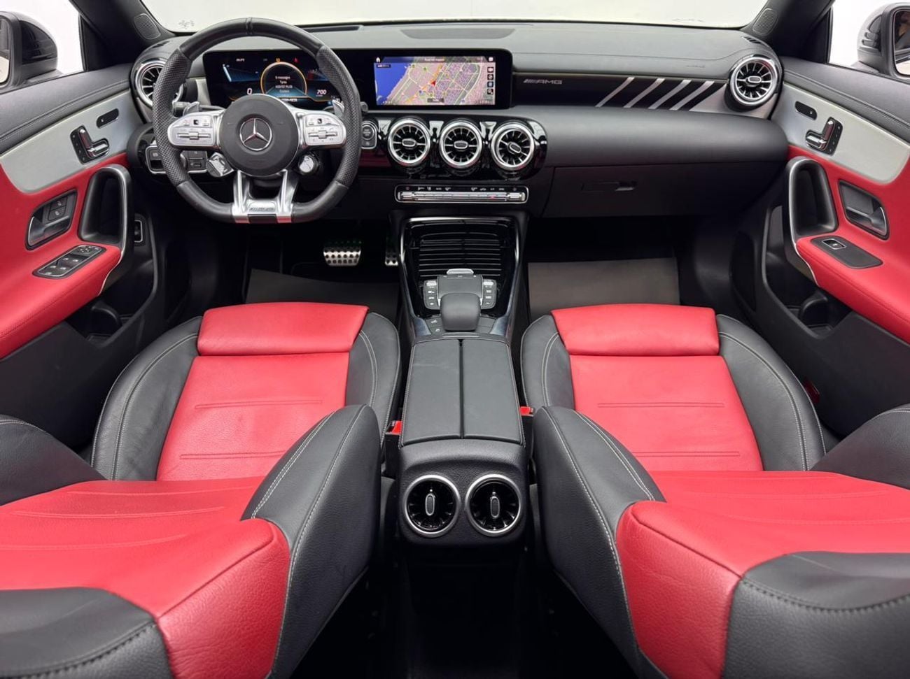 Mercedes Benz CLA35 AMG 2023 Mercedes Benz CLA35 AMG 4MATIC, 2027 Mercedes Warranty + Service Pack, Very Low Km, GCC