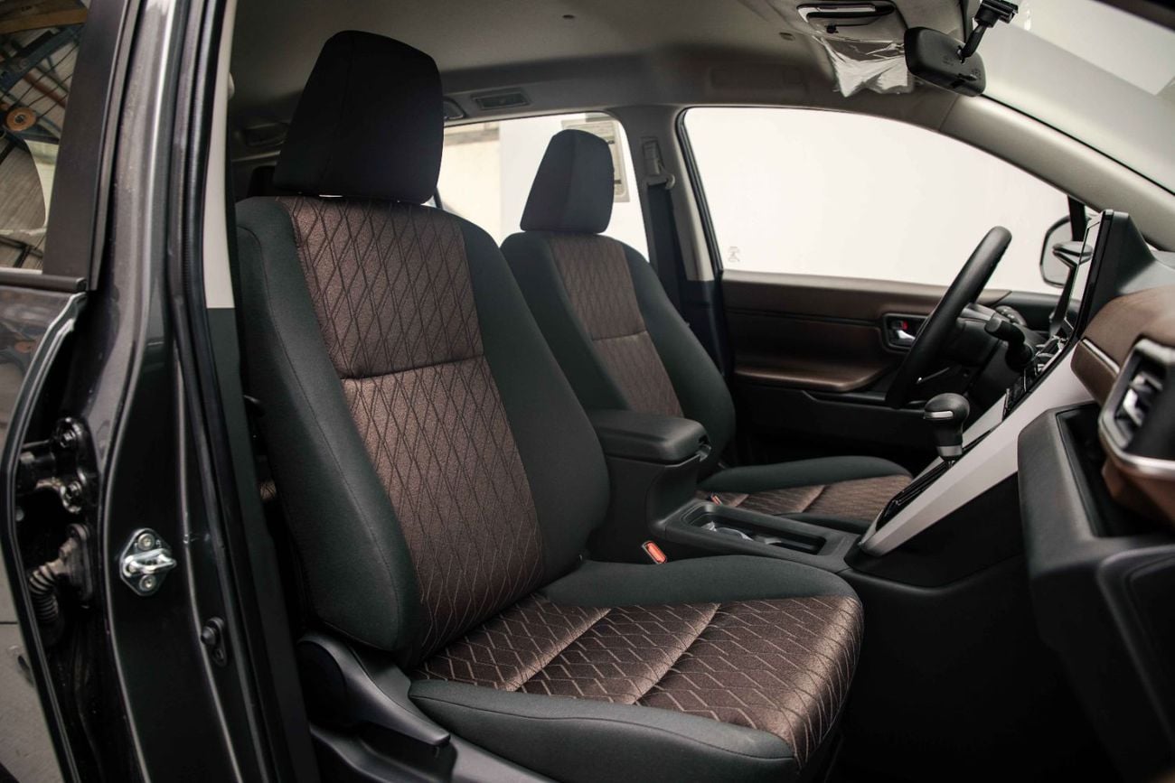 Toyota Innova GL 2.0L - GREY METALLIC INSIDE BLACK & BROWN | EXPORT ONLY