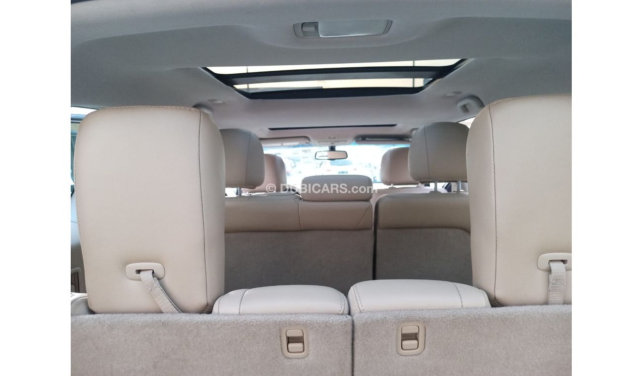 نيسان باثفايندر خليجى موديل 2014 بانوراما جلد مثبت سرعة تحكم شاشة كاميرا كرسى كهرباء بحالة ممتازة