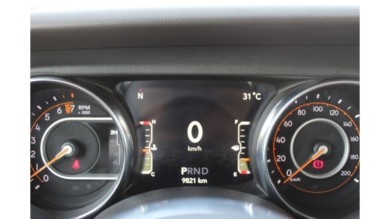 Jeep Wrangler Unlimited Sahara JEEP WRANGLER UNLIMTED SAHARA SPECIAL EDITION 2021 GCC VERY LOW MILEAGE WITH AGENCY