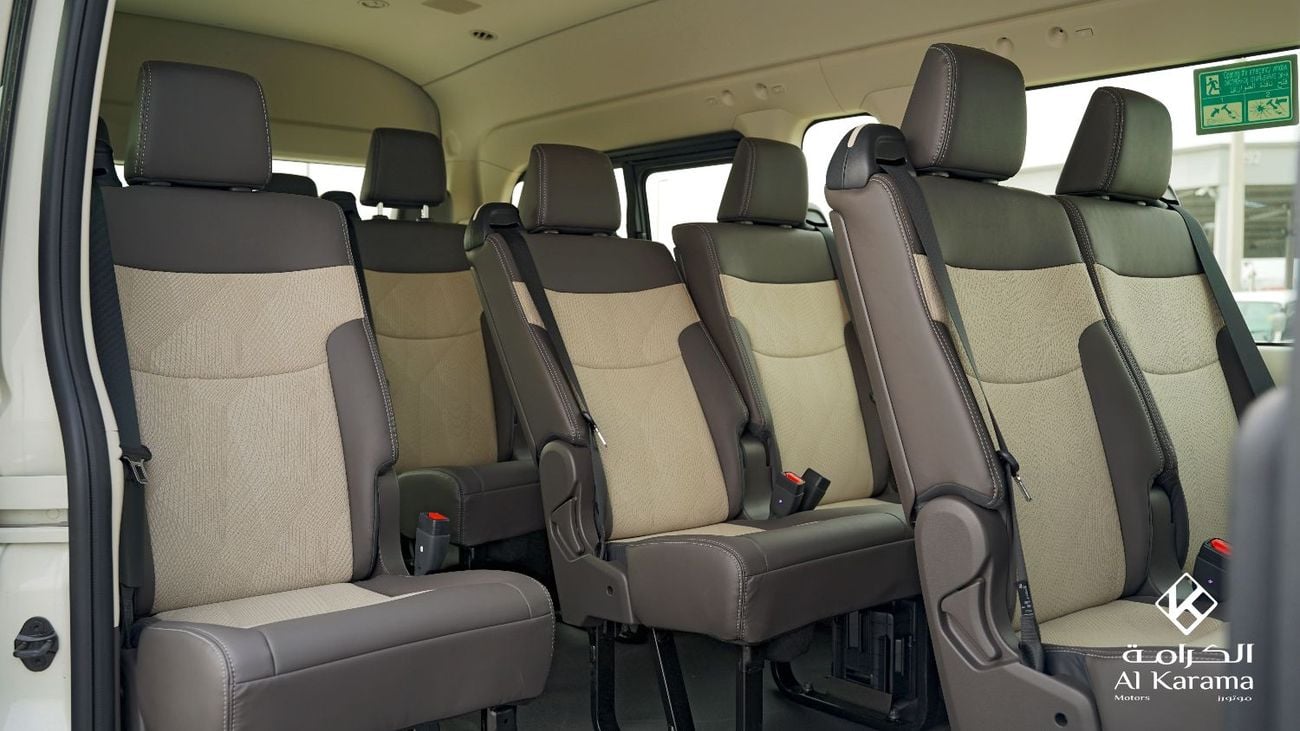 تويوتا هاياس 2.8L GL - Automatic Transmission - 14 Seats - Rear Camera - 4 Door
