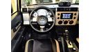 Toyota FJ Cruiser AMAZING Toyota FJ Cruiser GXR 2017 Model!! in Tan Color! GCC Specs