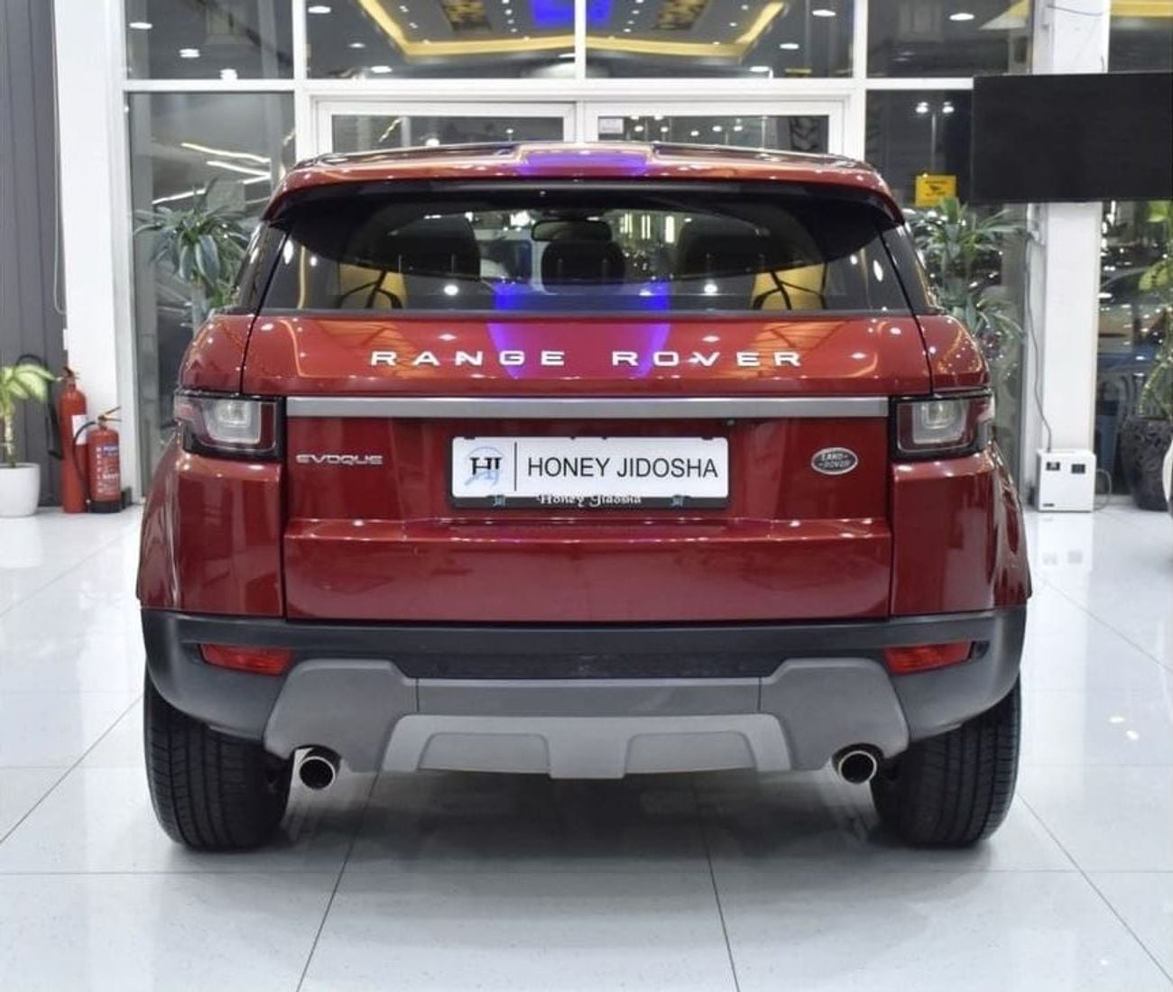 Land Rover Range Rover Evoque HSE EXCELLENT DEAL for our Land Rover Range Rover Evoque ( 2016 Model ) in Red Color GCC Specs