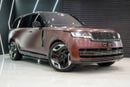 لاند روفر رينج روفر Vogue SV, Rear Entertainment Display, Two-Tone Interior, Al Tayer Warranty + Service
