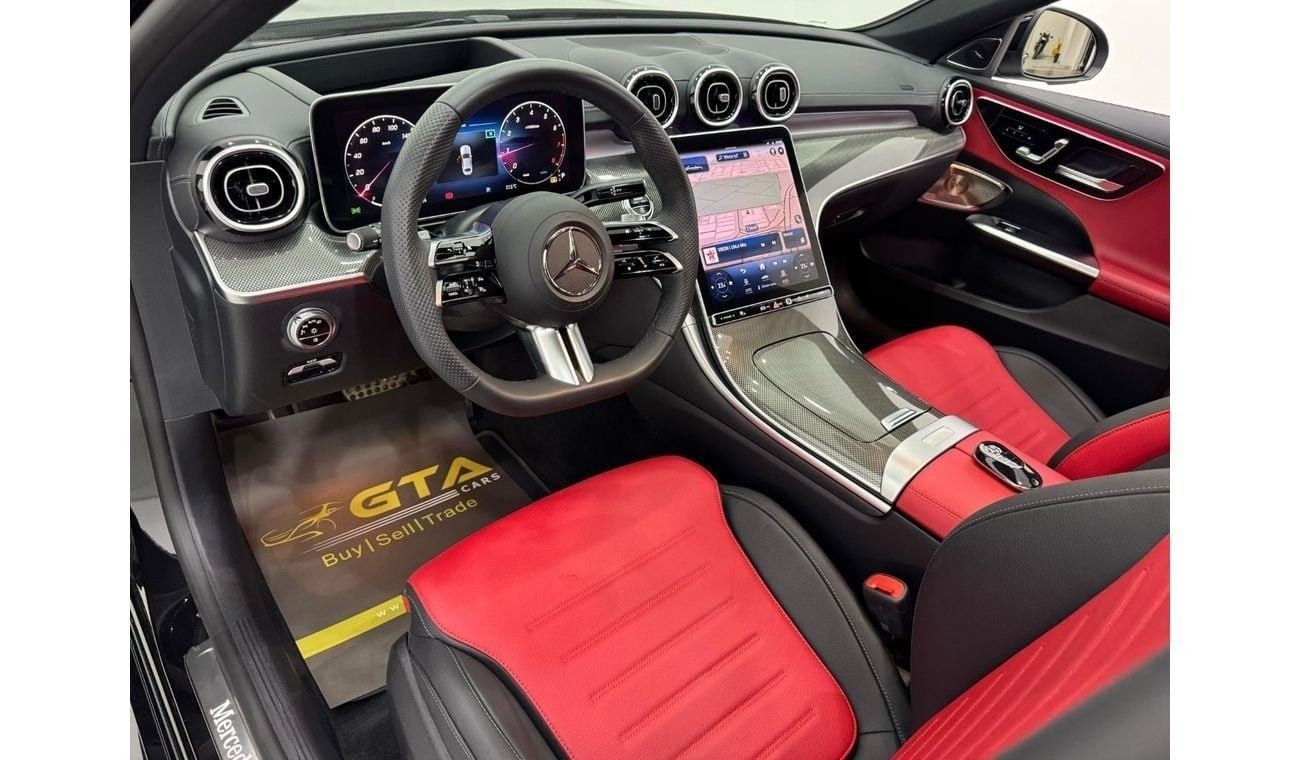 مرسيدس بنز C 200 Premium 2.0L 2024 Mercedes Benz C200 AMG, 2027 Mercedes Warranty, Very Low Kms, GCC