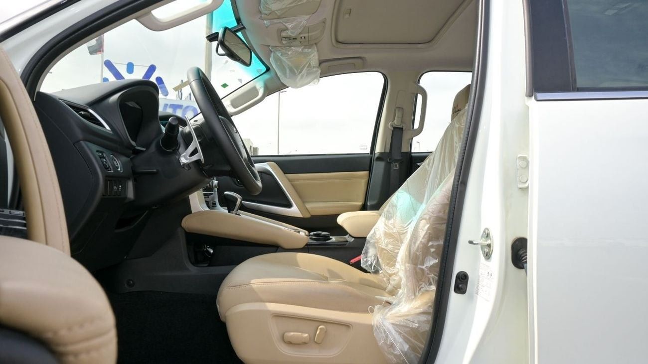 ميتسوبيشي مونتيرو سبورت Brand New Mitsubishi Montero Sport Prime Edition 2023 Export 3.0L A/T 4WD Petrol |White/Beige|