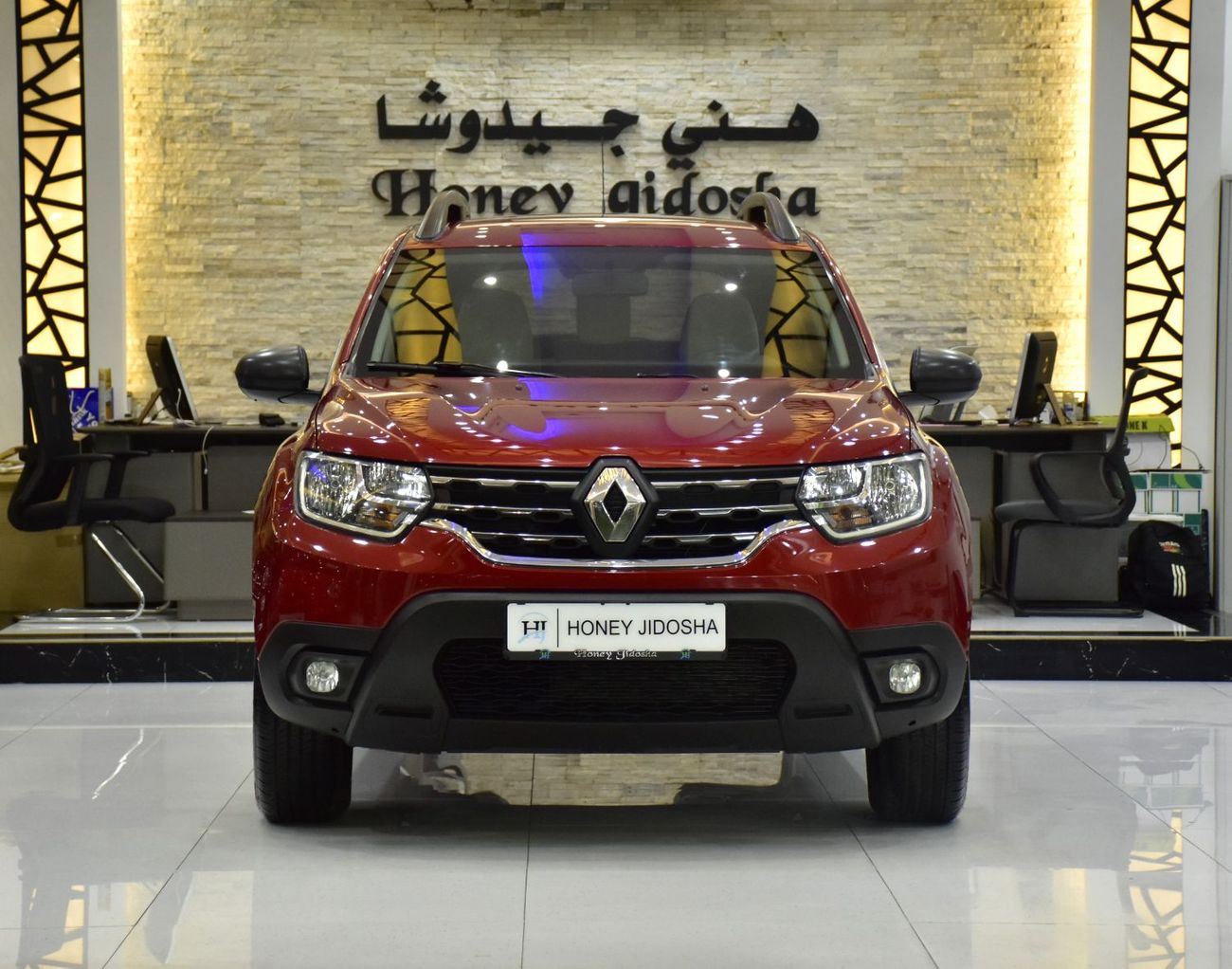 رينو داستر EXCELLENT DEAL for our Renault Duster ( 2022 Model ) in Red Color GCC Specs