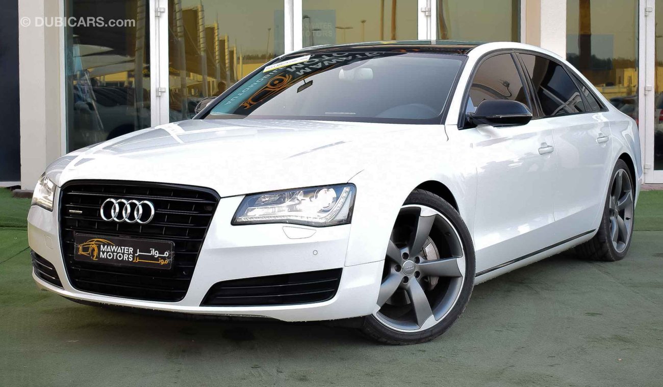 Audi A8 L QUATTRO FULL SERVICE HISTORY GCC SPECIFICATION