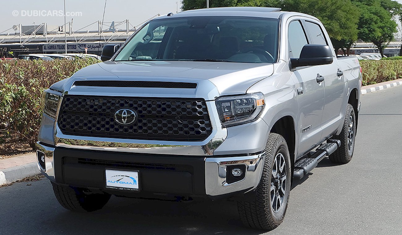 Toyota Tundra 2018 Crewmax SR5, 5.7-V8-4X4, 0km # VAT included