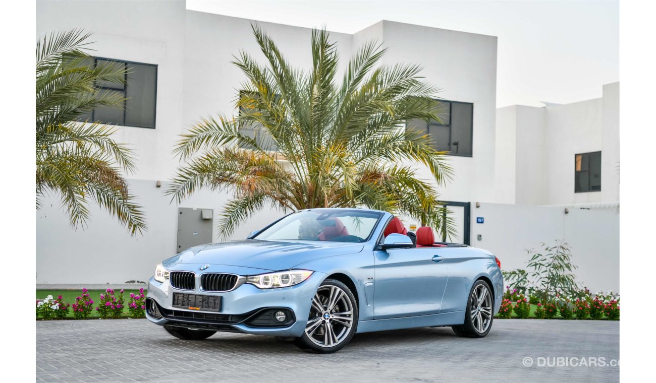 BMW 428i Sport Twin Turbo - Warranty - GCC - AED 2,076 PER MONTH - 0% DOWNPAYMENT