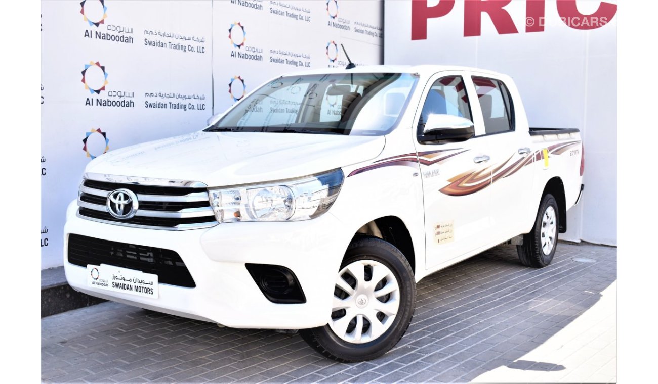 Toyota Hilux AED 1311 PM | 2.7L MT GL GCC WARRANTY