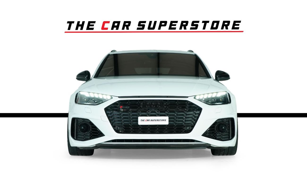 Audi RS4 Station B9 Competition | Very High Option | Audi Warranty & Service | Full Carbon Package