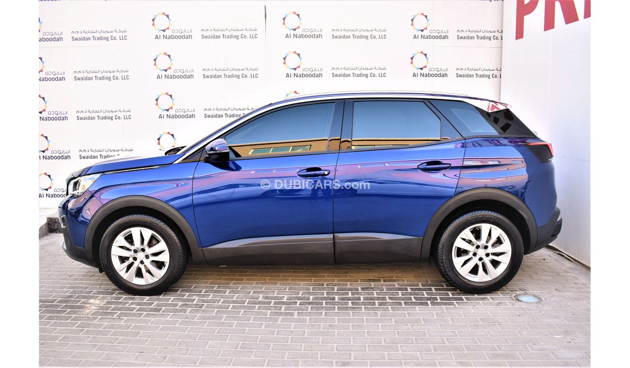 Peugeot 3008 AED 1605 PM | 1.6L ACTIVE GCC AGENCY WARRANTY