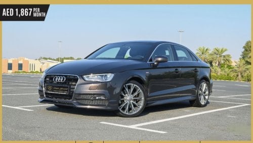 Audi A3 40 TFSI S-Line AED 1,867/month 2016 | AUDI A3 | S-LINE 40TFSI | GCC SPECS | A21899