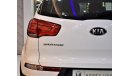 Kia Sportage VERY LOW MILEAGE! 18,000KM! KIA Sportage AWD 2016 Model!! in Whtie Color! GCC Specs