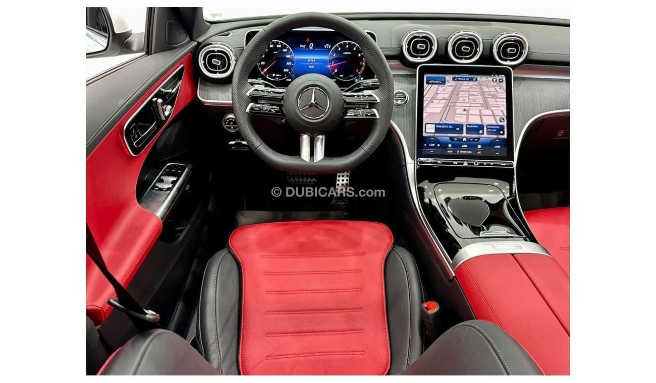 مرسيدس بنز C 200 2023 Mercedes-Benz C200 AMG Premium Plus, Mercedes Warranty 2028, Mercedes Service History, GCC