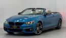 BMW 430i M Sport 2.0L 2018 BMW 430i M-Sport Convertible, Warranty, March 2025 BMW Service Pack, Excellent Con