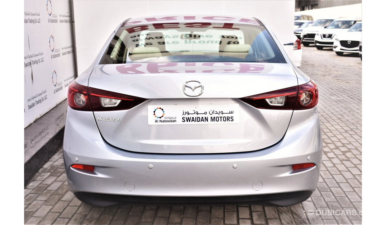 مازدا 3 AED 1076 PM | 1.6L S GCC DEALER WARRANTY