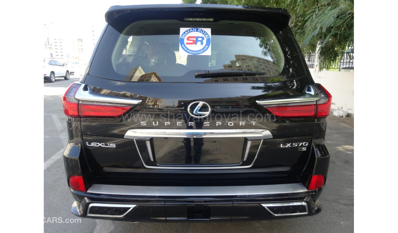 Lexus LX570 Super Sport 2019( Export Only ) Not for sale in GCC Country