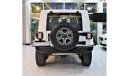 جيب رانجلر EXCELLENT DEAL for our Jeep Wrangler SAHARA 2015 Model!! in White Color! GCC Specs