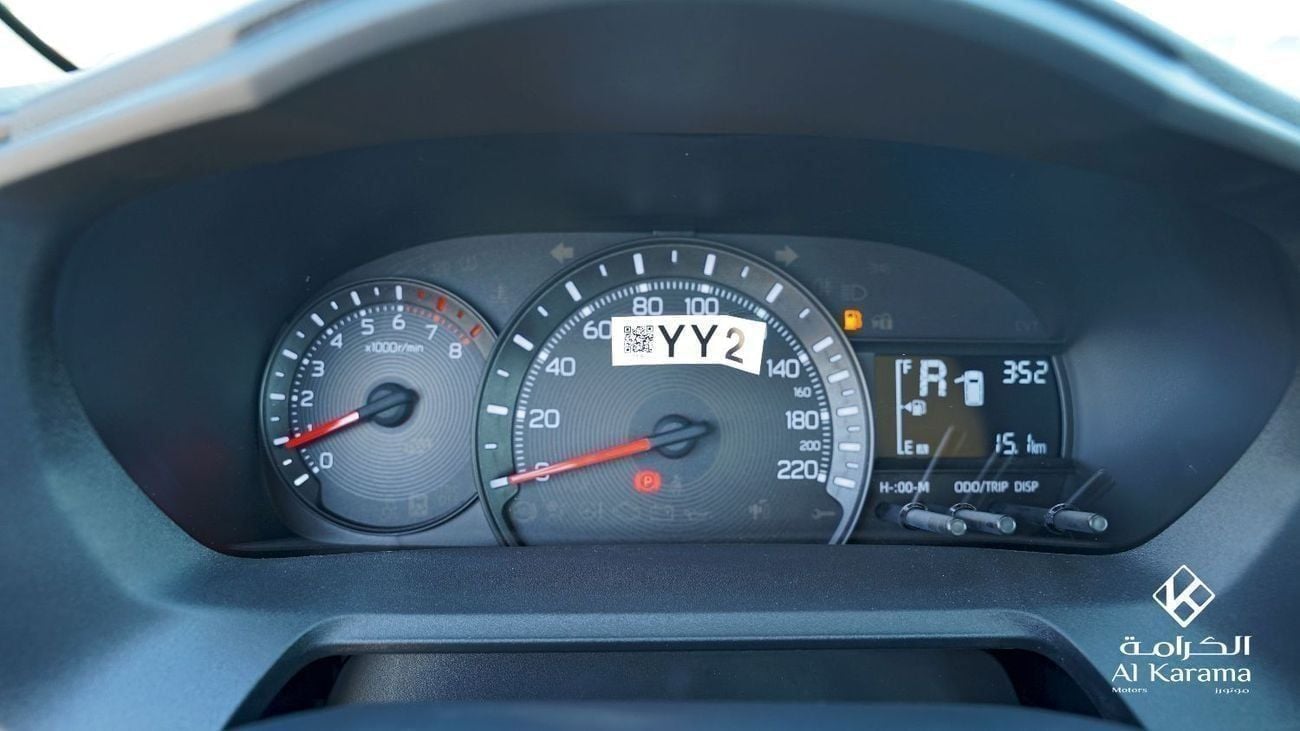 تويوتا يارس Y - 1.3L | 15"Alloy Wheels | Rear Camera | Digital AC | GCC Specs | 22km+/LTR