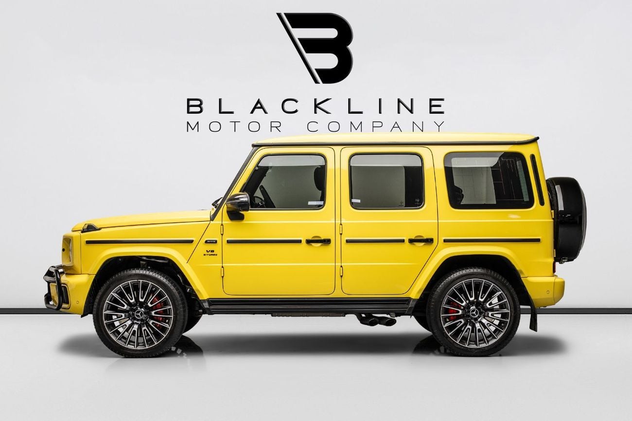 Mercedes-Benz G 63 AMG 4MATIC SUV 2025 Mercedes G63, September 2029 Mercedes Warranty + Service Contract, Low KMs, GCC
