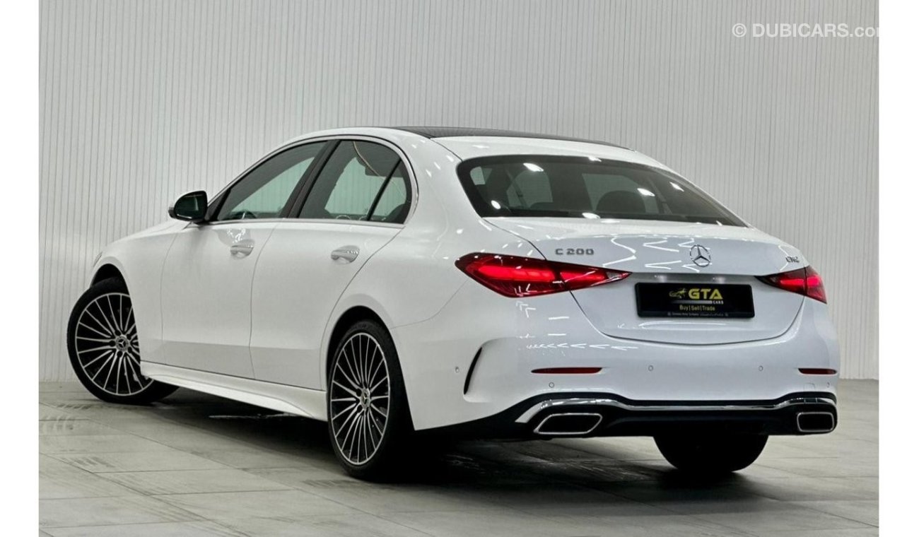 مرسيدس بنز C 200 2023 Mercedes-Benz C200 AMG Premium Plus, Mercedes Warranty 2028, Mercedes Service History, GCC