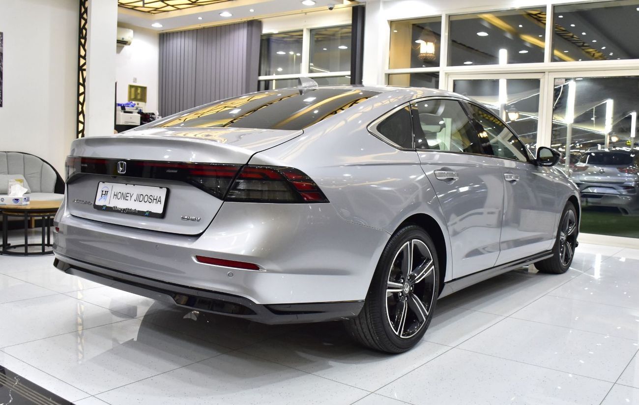 هوندا Accord HEV EXCELLENT DEAL for our Honda Accord HEV ( 2023 Model ) in 2023 Color GCC Specs