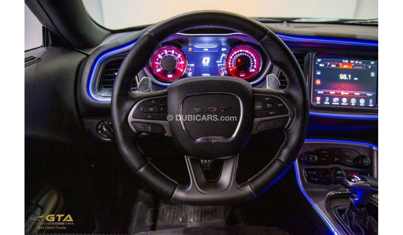 Dodge Challenger 2015 Dodge Challenger SRT Hellcat, Warranty, Full History, GCC