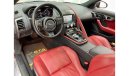 Jaguar F-Type 2015 Jaguar F-Type S, Jaguar Warranty-Service History, GCC