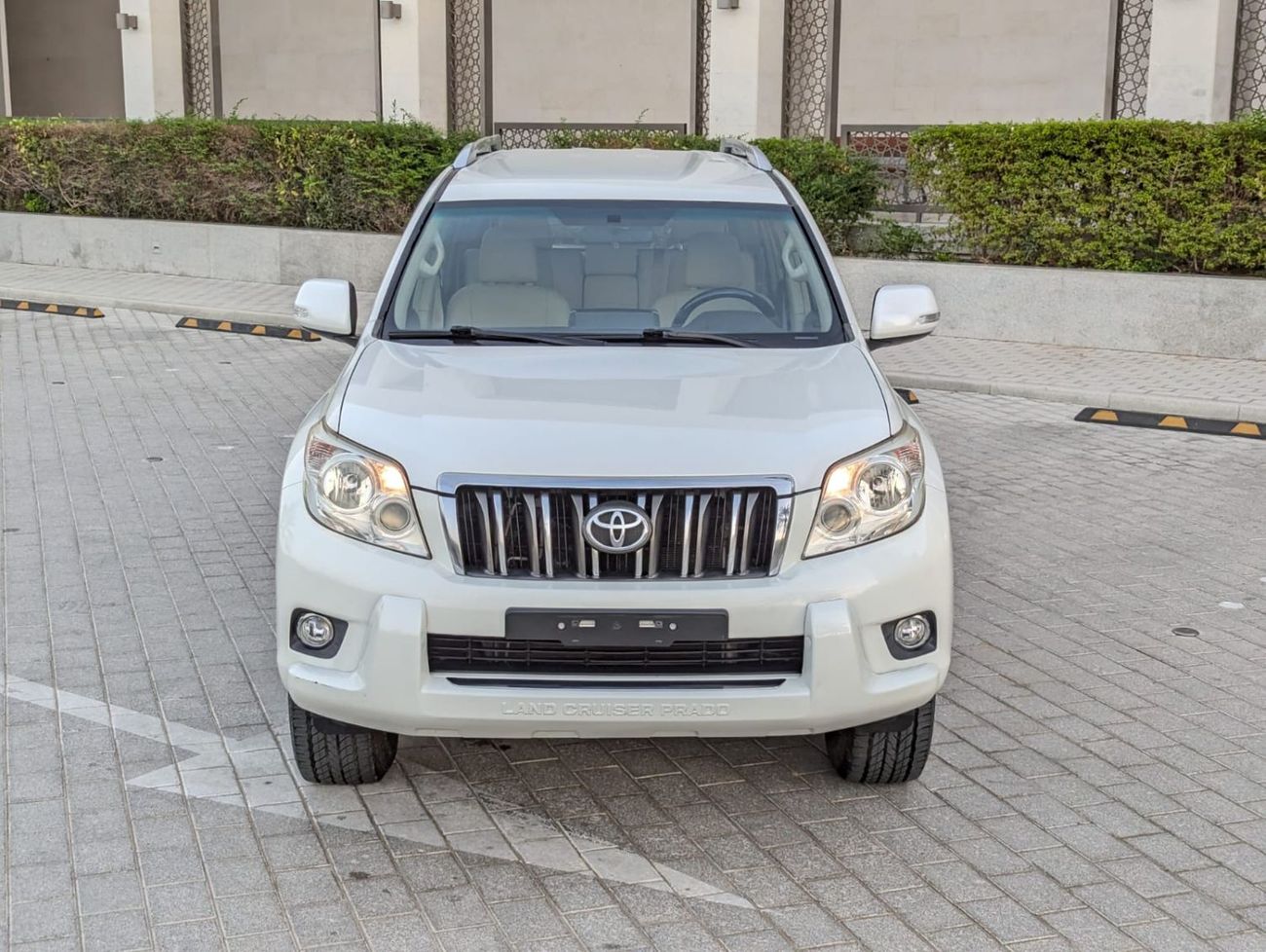 Toyota Land Cruiser Toyota Prado 2013 Petro engine 2.7 LHD white  beige interior