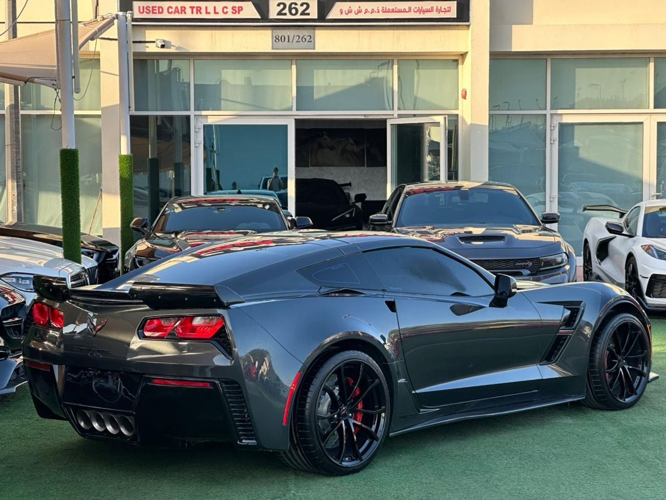 شيفروليه كورفت شيفروليه كورفت جراند سبورت 2019 خليجي صبغ واكله