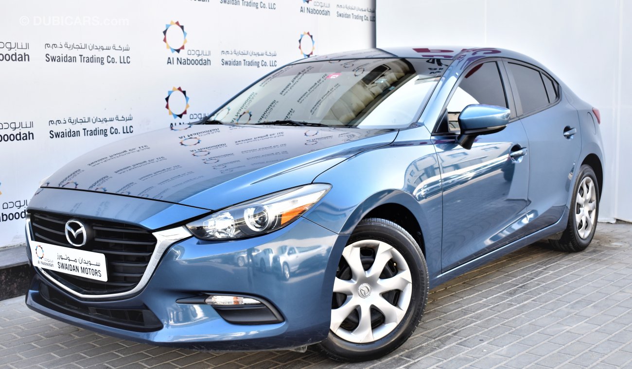 Mazda 3 1.6L S 2018 GCC SPECS DEALER WARRANTY