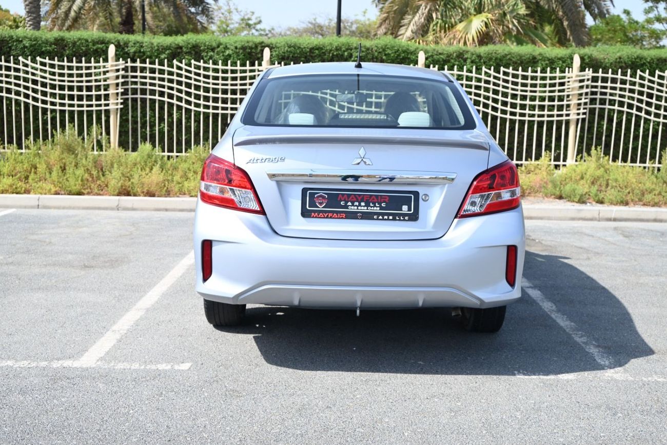 Mitsubishi Attrage GLX Mid 1.2L - RAMADAN OFFER - 0% DP - ORIGINAL PAINT - MITSUBISHI ATTRAGE 2022 - LOW MILEAGE - GCC
