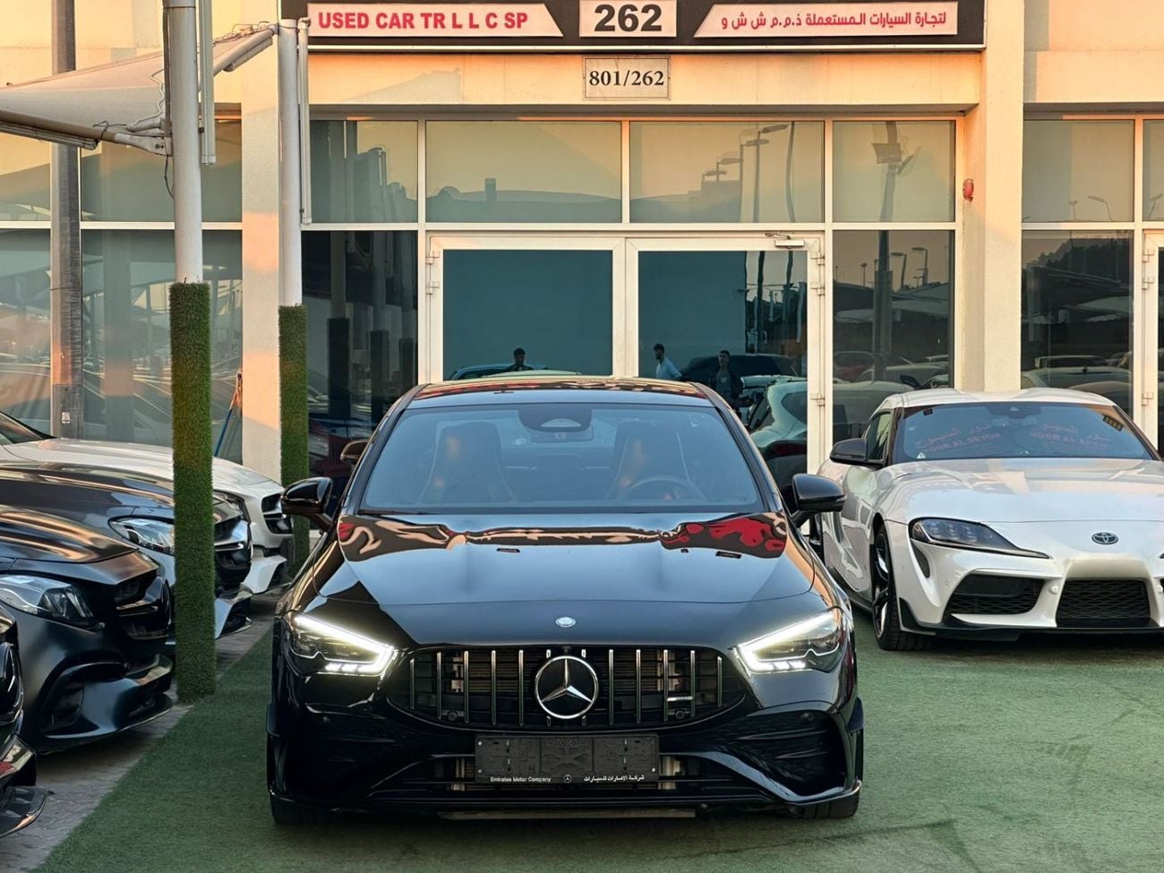 Mercedes Benz CLA35 AMG 4MATIC MERCEDES BENZ CLA35 AMG 2026 GCC FULL OPTION ORIGINAL PAINT UNDER WARRANTY