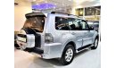 ميتسوبيشي باجيرو ORIGINAL PAINT ( صبغ وكاله ) Mitsubishi Pajero GLS 2012 Model!! in Silver Color! GCC Specs