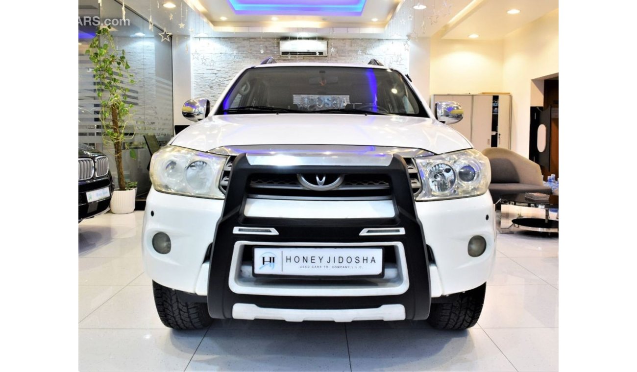 تويوتا فورتونر AMAZING Toyota Fortuner SR5 2009 Model!! in White Color! GCC Specs