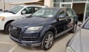 Audi Q7 model 2012 GCC car  prefect condition full service full option  one owner