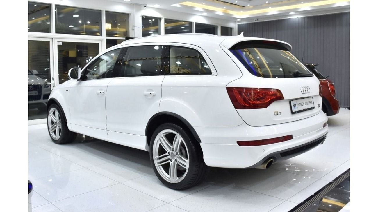 Audi Q7 EXCELLENT DEAL for our Audi Q7 S-Line 4.2L QUATTRO ( 2010 Model ) in White Color GCC Specs