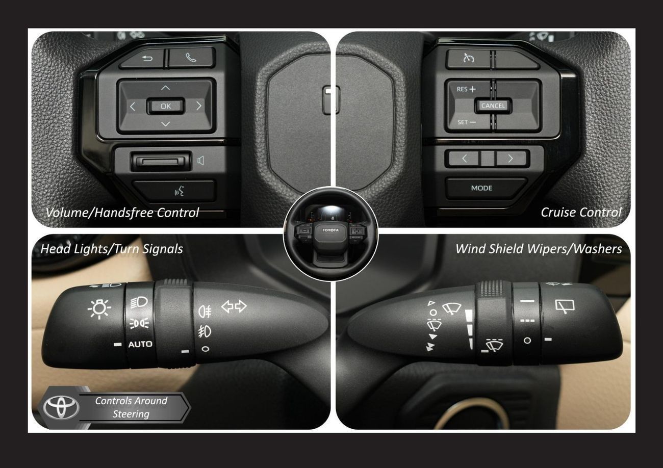 Toyota Prado #Al TOYOTA PRADO 2.8L SFM MID A/T DSL 2025 Export Only