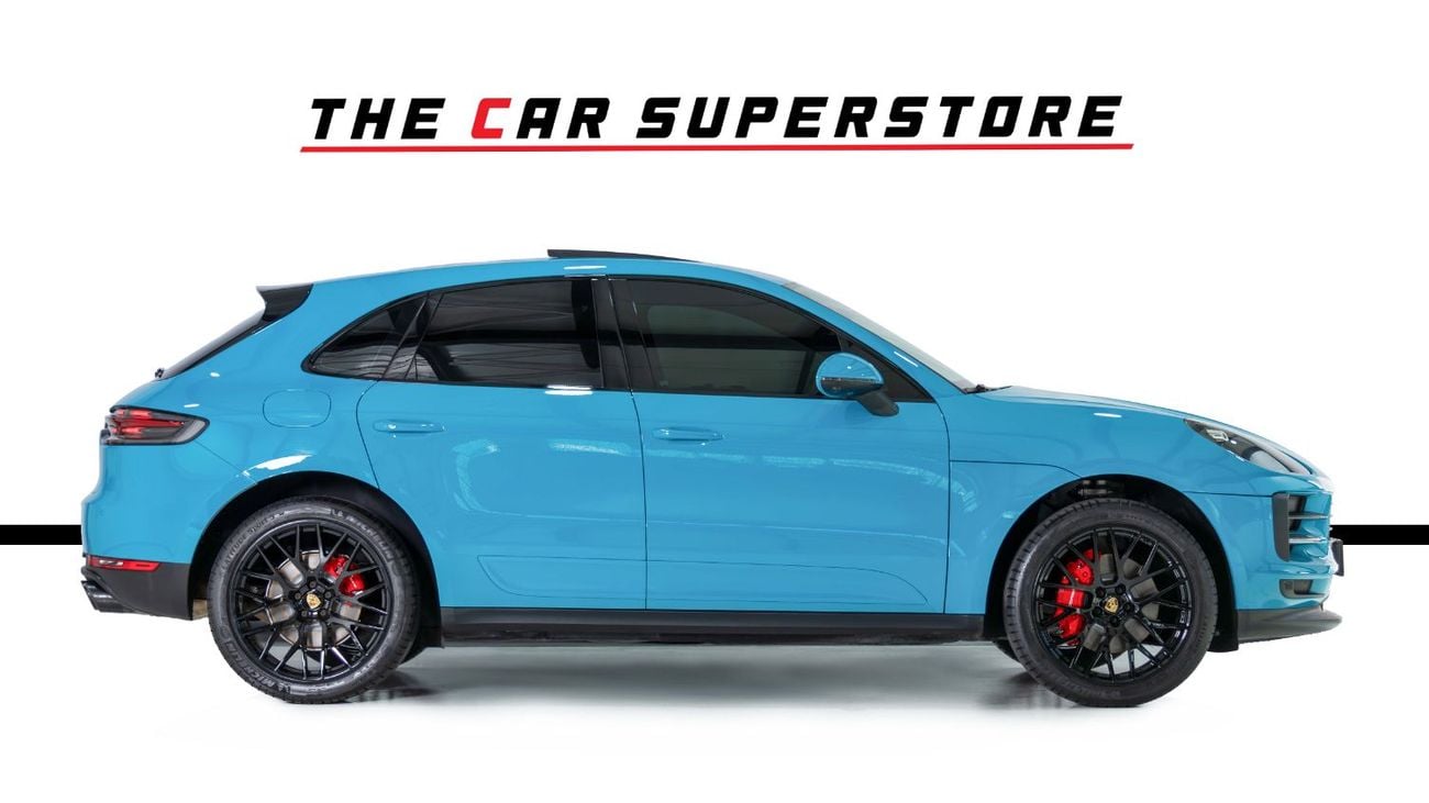 Porsche Macan STD Miami Blue-21 Inch Rims-Porsche Service History Available-Warranty till 12/26