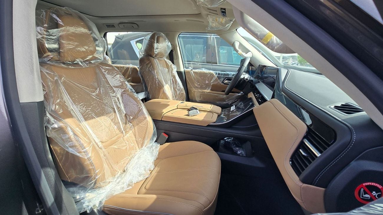 إنفينيتي QX80 2026 Infiniti QX80 Sensory 3.5L AT Petrol (Bronze-Tan)