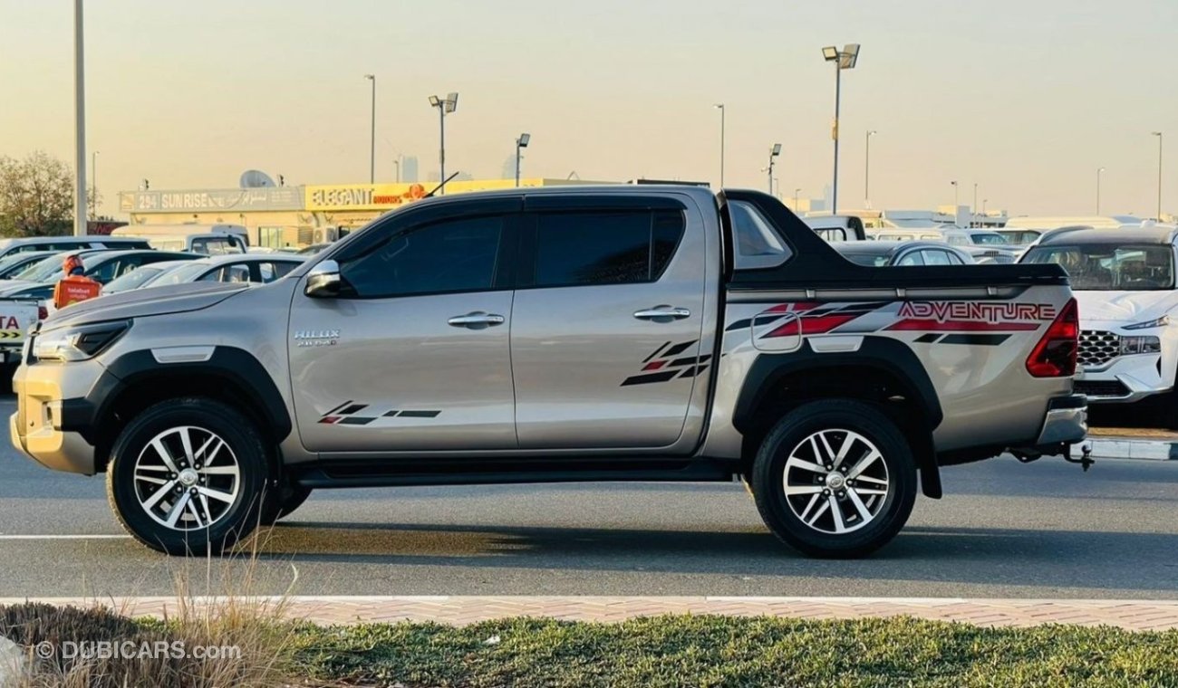 Toyota Hilux 2016 Face-Lifted 2021Push Start {Right Hand Drive} 2.8CC Diesel Leather Seats Automatic. Premium Con